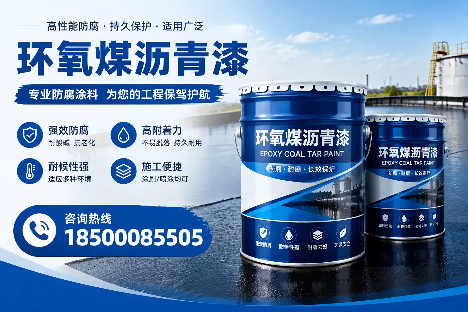 环氧煤沥青漆与其他漆类的比较，洛阳用户的选择依据