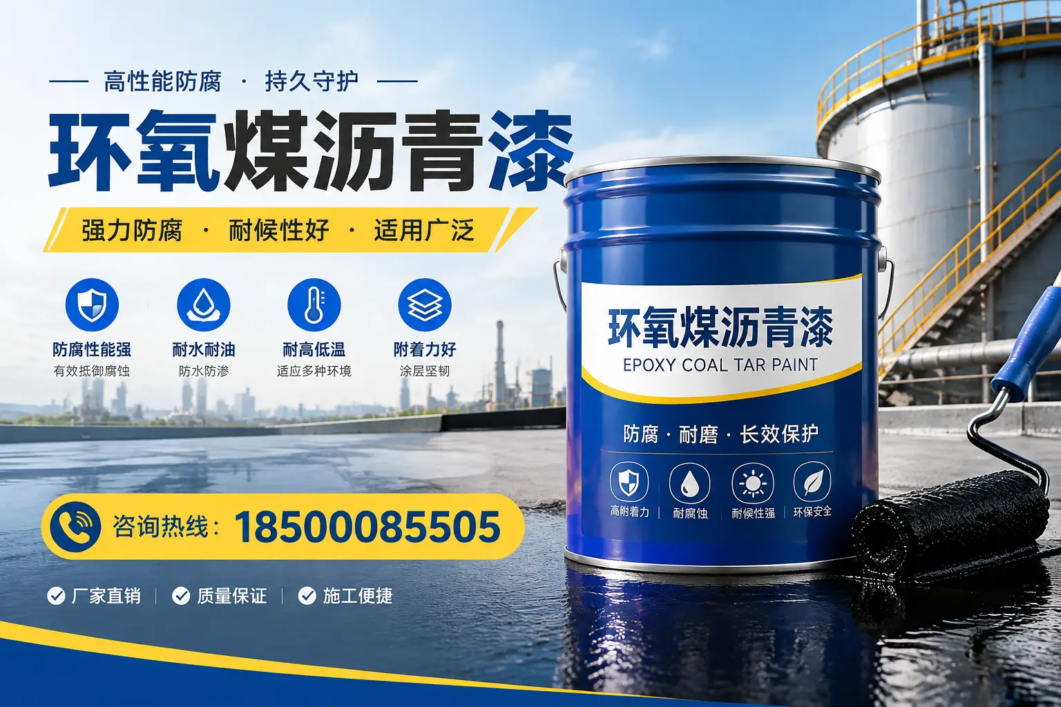 环氧煤沥青漆的储存与运输注意事项,洛阳企业须知